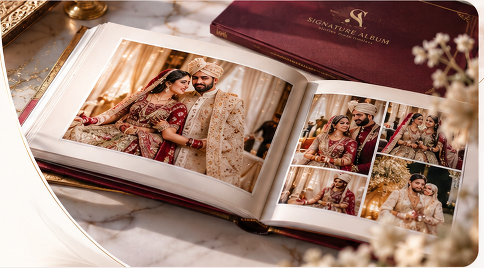 12x36 wedding album sheet layout reference