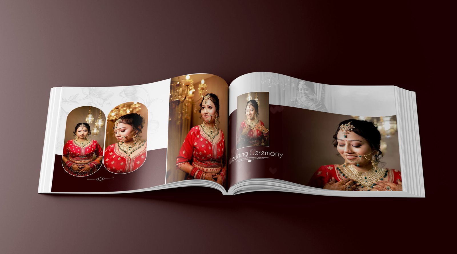 Signature Album wedding album production preview