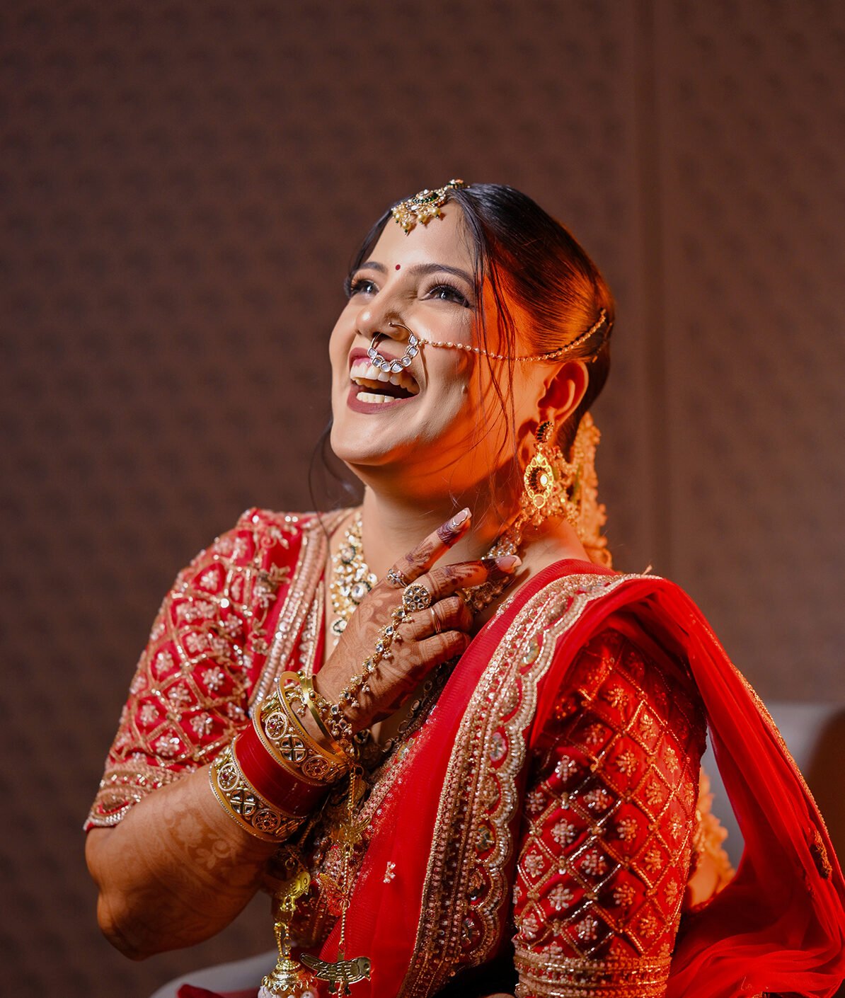 Pre-wedding portrait photography and album design inspiration